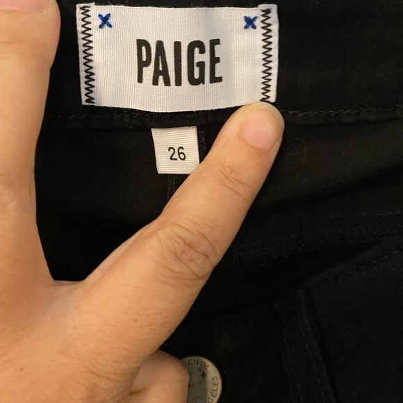 Paige Verdugo crop jeans black - Picture 2 of 6